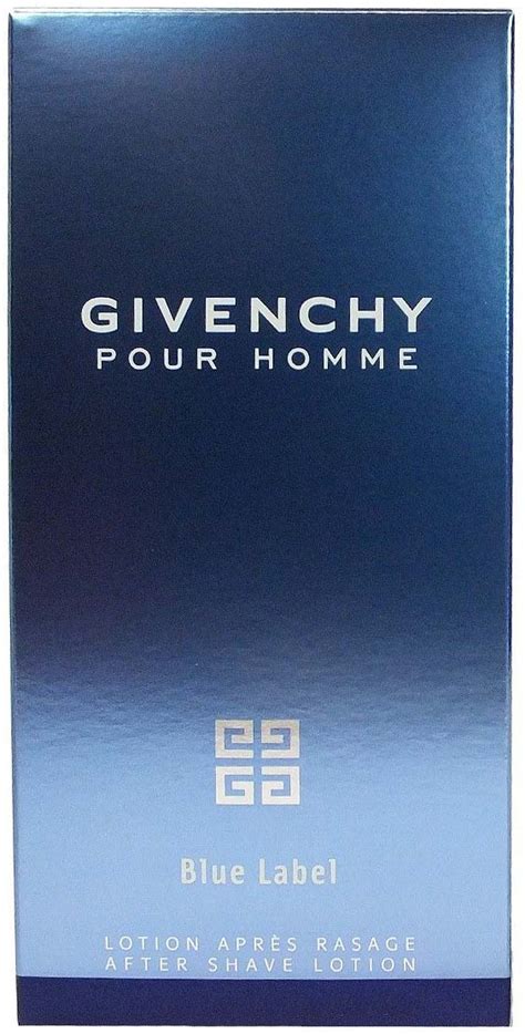 givenchy blue label after shave 3.4|givenchy pour homme blue label.